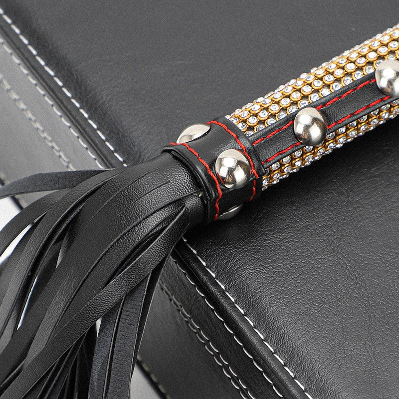 SM props full diamond tassel whip high-end multi-nail fun whip couple hotel toys