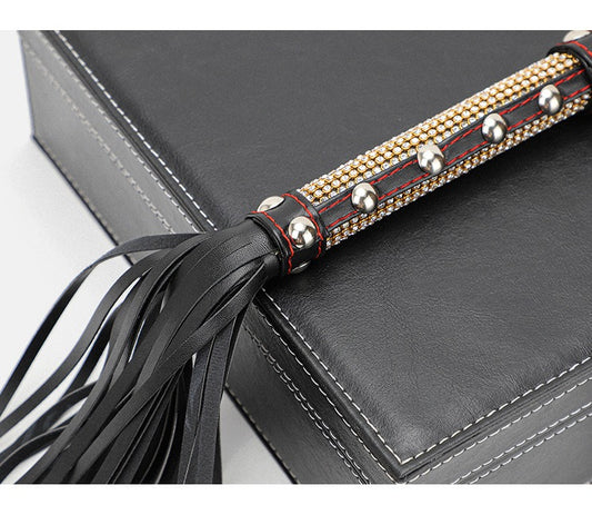 SM props full diamond tassel whip high-end multi-nail fun whip couple hotel toys