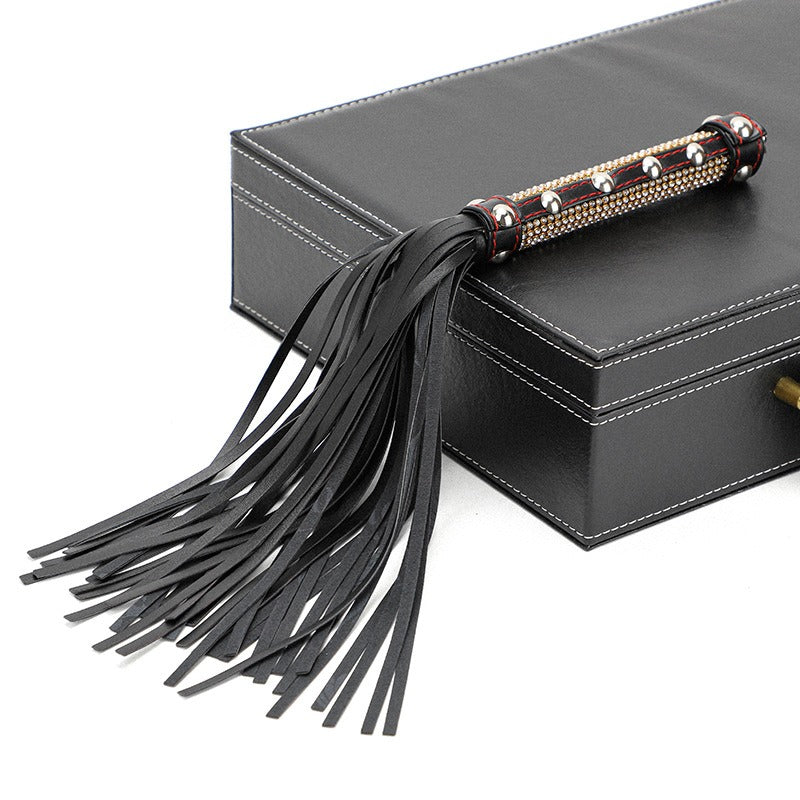 SM props full diamond tassel whip high-end multi-nail fun whip couple hotel toys